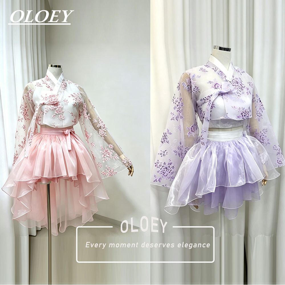 OLOEY فستان هانبوك كوري قصير ب - مراجعة Modern Korean Lifestyle وسعره