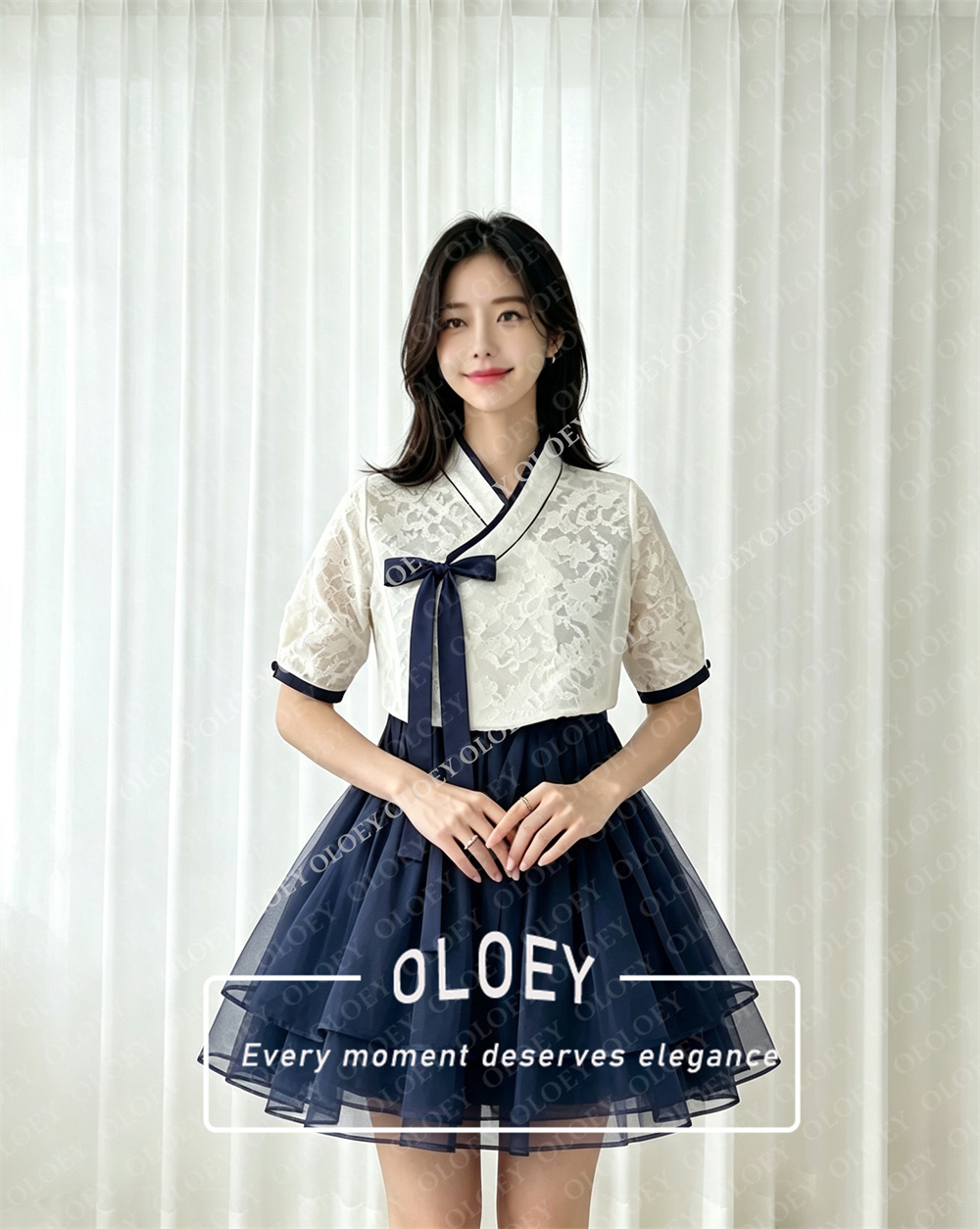 أولوي طقم هانبوك أسود عصري قصي - مراجعة Modern Korean Lifestyle وسعره